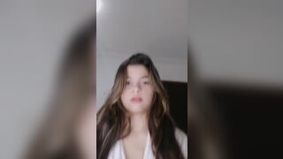 Two Horny Asian Sluts Showing Off Their Slutty Bodies Video