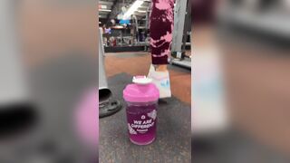 Big Booty Asian Gym Girl Hot Sexy Video