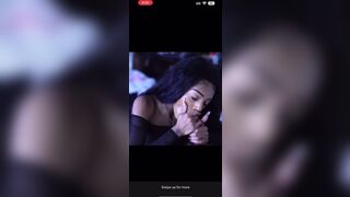 Slim Asian Slut Sucking A Big Black Cock And Let The Guy Cum On Her Whole Face Video