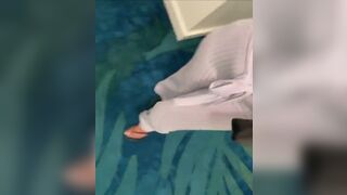 Big Titty Asian Babe Walking Hot Sexy Video