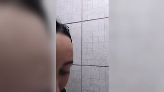 Thayy Sexy With Huge Juicy Boobs Teases Them and Shows Off While Showering Live Video