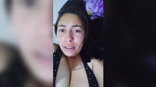 Thayy Slutty Milf Flashing her Juicy Tits On Cam Video