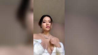 Babyjey Horny Asian Exposed Her Cute Tits Onlyfans Video