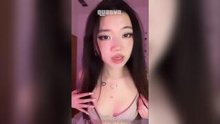 Spicylittlebunny Sexy Asian pretty girl Showing off Her Hot Body Compilation Onlyfans Video