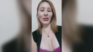 Dayna Mell Asian Slutty Milf Showing Off Boobs On Live Video