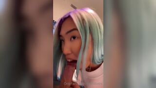 Yoshibaby Asian Slut Sucks A Hard Dick Onlyfans Video