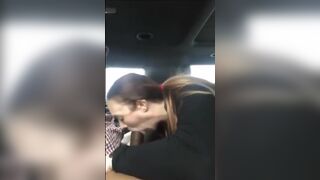Asian Babe Sucks A Big Black Cock Like A Pornstar In A Car Cam Video