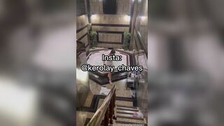 Keroley_chaves Fully Naked And Showering While Scrubbing Sexy Body Video