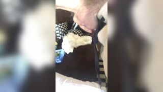 Horny Girl Squeezing Hard Nipples And Throating Juicy Cock Leaked Video