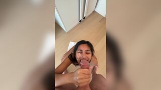 Horny Asian Teen Gets Fucked Hard Even After Getting a Big Cumshot On the Face Video