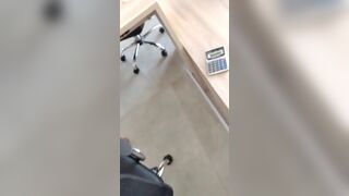 Horny Guy Secretly Records His Co-worker's Tight Booty Leaked VIdeo