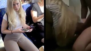 Sexy Nympho Babe Gets Pounded Hard By a BBC Cam Leaked Video