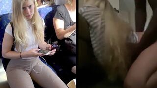 Sexy Nympho Babe Gets Pounded Hard By a BBC Cam Leaked Video