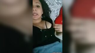 Anaotani Sexy busty Asian Showing off Her Juicy Tits On Live Video