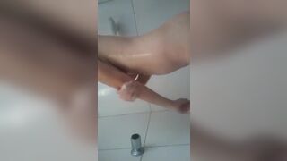 Busty Asian Bathing While Exposing Naked Hot Body Video