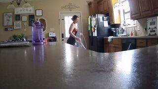 Jaclyn Crooks Gorgeous Asian Babe Hot Sexy Dancing While Cleaning Onlyfans Video