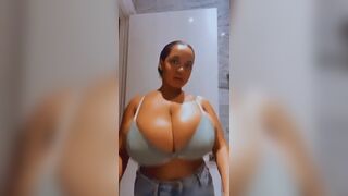 Sexy Fat Babe Boob Exposing Compilation Tiktok Video