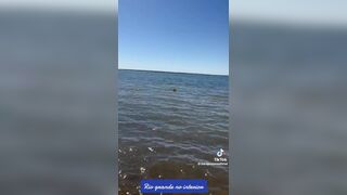 LoiraPraiana Hot Milf Wants To Go On a Swim In Sea Tiktok Video