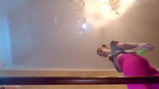 Mihanika Slutty Stepsister Gets Glued To The Table And Let's Her Brother To Fuck To get Free Video