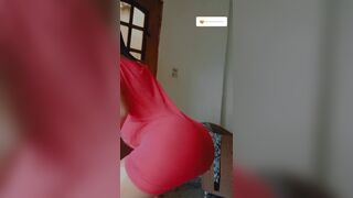 Pretty Horny Asian Babe Shaking Her Fat Ass Leaked Video