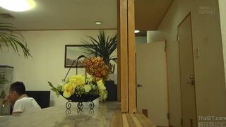 Busty Asian Wife Cheats Her Husband While He Watching Tv Video