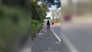 Amandassouza Horny Babe Exposing Her Big Tits In Public Video