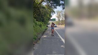 Amandassouza Horny Babe Exposing Her Big Tits In Public Video