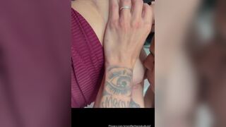 Jheniskutkutof Horny Slut Teasing And Getting Her Boobs Licked By Bf Video