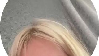 Asian Pretty Green Eyed Blonde Babe Showing Off Video