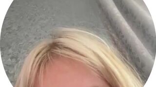 Asian Pretty Green Eyed Blonde Babe Showing Off Video