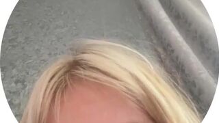 Asian Pretty Green Eyed Blonde Babe Showing Off Video