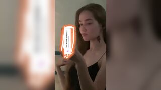 Gorgeous Pretty Asian Slut Mirror Selfie Cam Video With Hot Dress