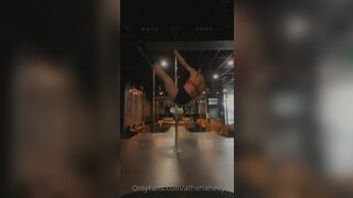 Athenanavyxx Sexy Asian Babe Pole Dancing on a Bar onlyfans Video