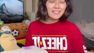 Erikasbulbasaur Hairy Asian Reveals her Boobs and teases Them On cam While Showing Feet onlyfans Video