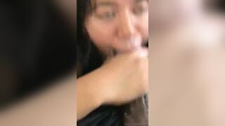 Stuffedhoney Slutty Asian Horny Girl Sucking a Huge Black Cock Passionately Onlyfans Video