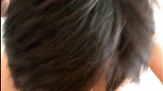 Margaret Li Cute Asian Doing a Sensual Blowjob on bf Cam Video