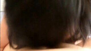 Margaret Li Cute Asian Doing a Sensual Blowjob on bf Cam Video