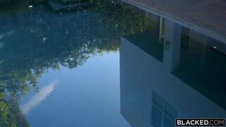 Horny Asian Babe With Slim Body Sucking A Huge Black Cock Video