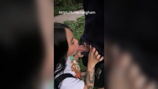 Chibi.1311 Vietname Girl's Outdoor Blowjob For Her Bf Video