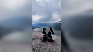 Gorgeous Pretty Asian Babes Hiking Video With Hot Dresses