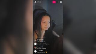 Lollib00p Hot Asian Having a Fun Time With Her Fans Tiktok Live Leaked Video