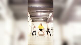 Three Asian Blonde Babes Hot Dancing Video