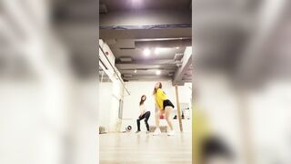 Three Asian Blonde Babes Hot Dancing Video