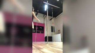 Pretty Asian Slut Hot Sexy Pole Dancing Video