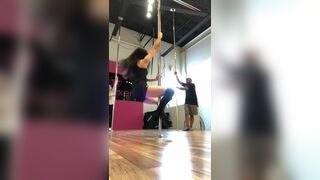 Pretty Cute Nerdy Asian Slut Hot Sexy Pole Dancing Tiktok Video