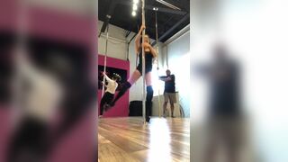 Pretty Cute Nerdy Asian Slut Hot Sexy Pole Dancing Tiktok Video