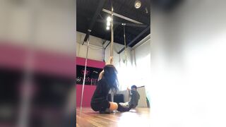 Pretty Asian Babe Hot Sexy Pole Dance Video