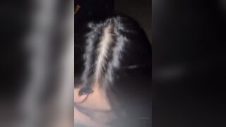 Gorgeous Asian Cute Babe Sucking His Boy Friend's Cock In The Car Cam Video