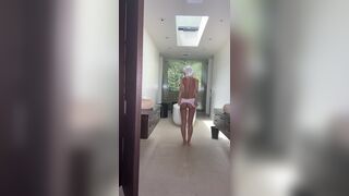 Hot Half chinese Slim Asian In Swimsuit Revealing Her Sexy Body Video