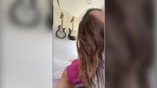 Horny Slim Asian Slut Revealing Her Awesome Booty Cheeks And Curvy Tits With Stripteasing